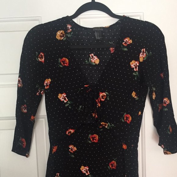 Floral Cutout Dress - Picture 5 of 6